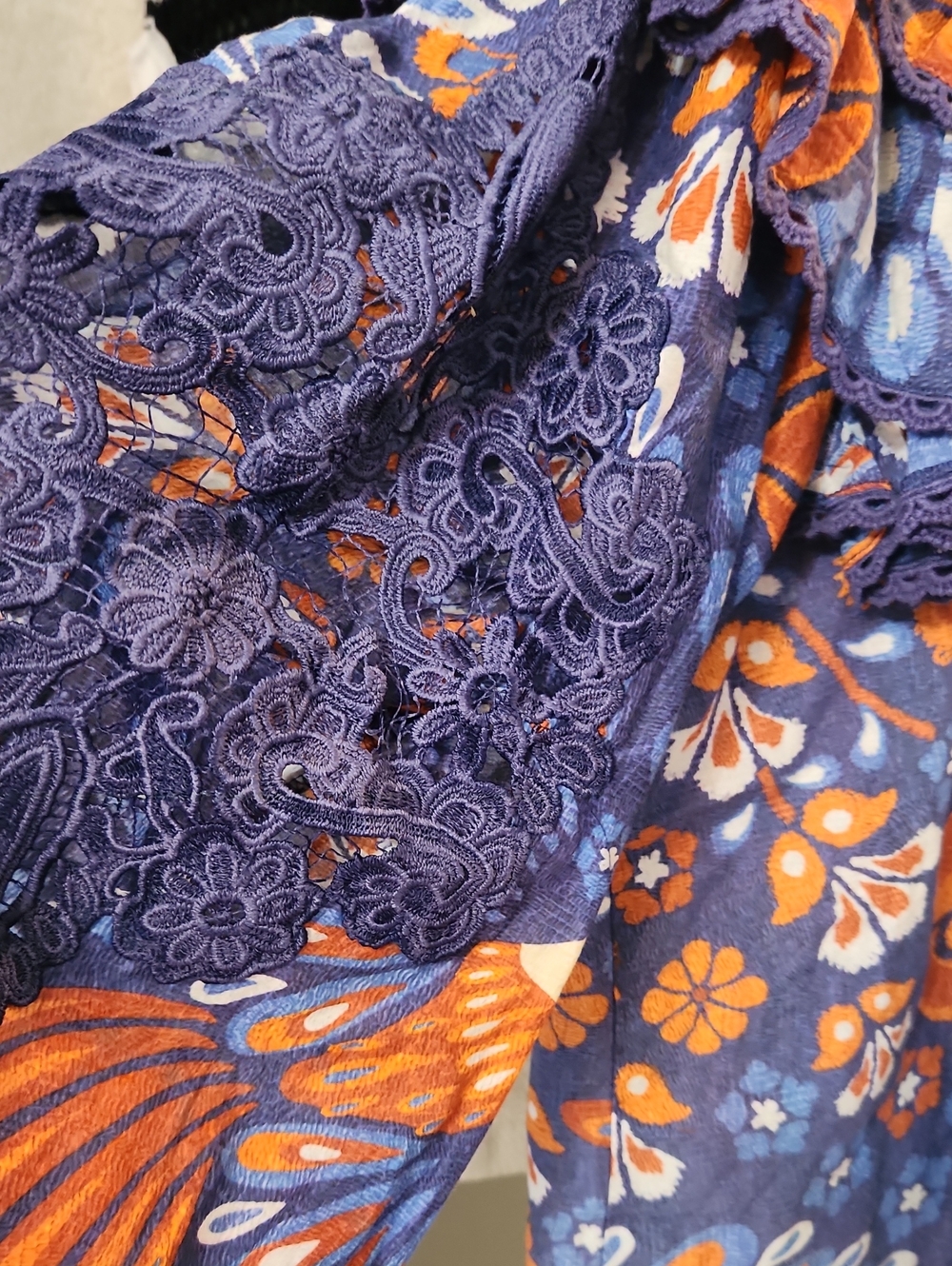 Farm Rio Smocked Blouse - Picture 7 of 12